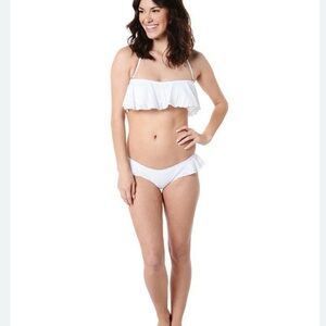 EBERJEY Crystal Valley Tutu Bikini Swimsuit size S